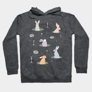 Rabbits in Rabbit Holes Hoodie